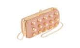 Studs Clutch Rosa