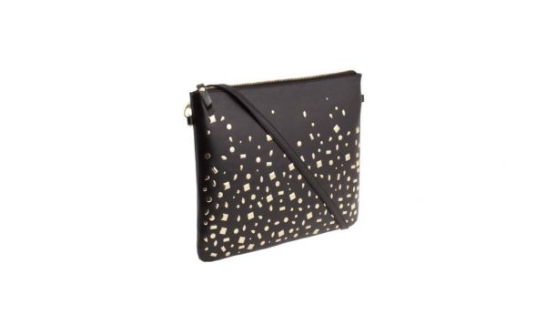 Shiny Clutch - Preta